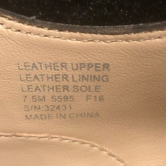 TORY BURCH~Ryder Loafer~SOFT BOXCALF BLACK LEATHER WOMENS SHOES SIZE 7 - Picture 3 of 7